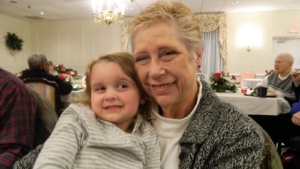 quinn bellows with her grandmother nancy snavely