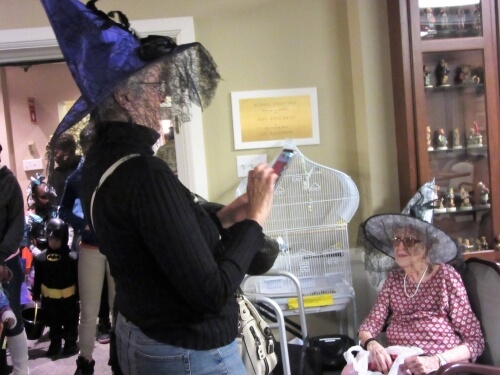 Witches - it runs in the family! Homeland Center Halloween