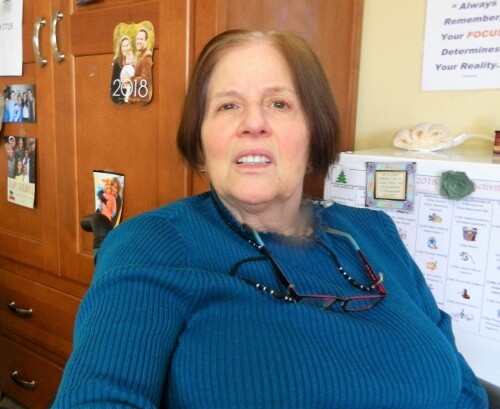 Vicki Fox, New York native and current resident of Homeland Center Vicki Fox