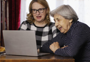 We'll help arrange visits via computers and phones; details to follow